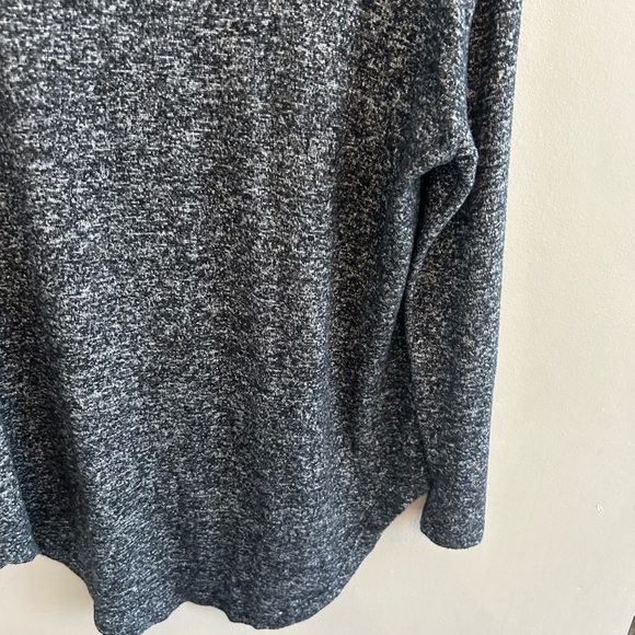 Quince long sleeved lounge tunic style top heather grey size L - Picture 13 of 13